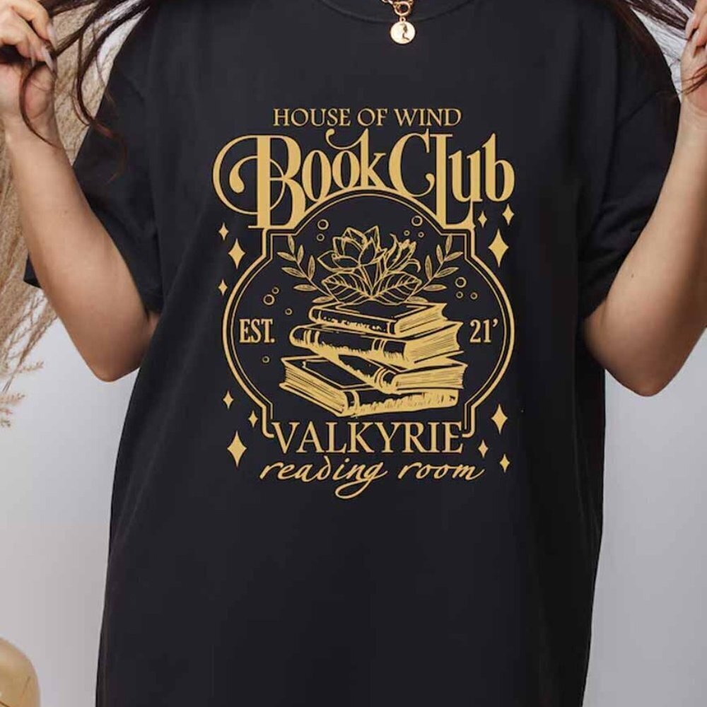 House Of Wind Book Club Feyre Reading Room Book Lover T-Shirt